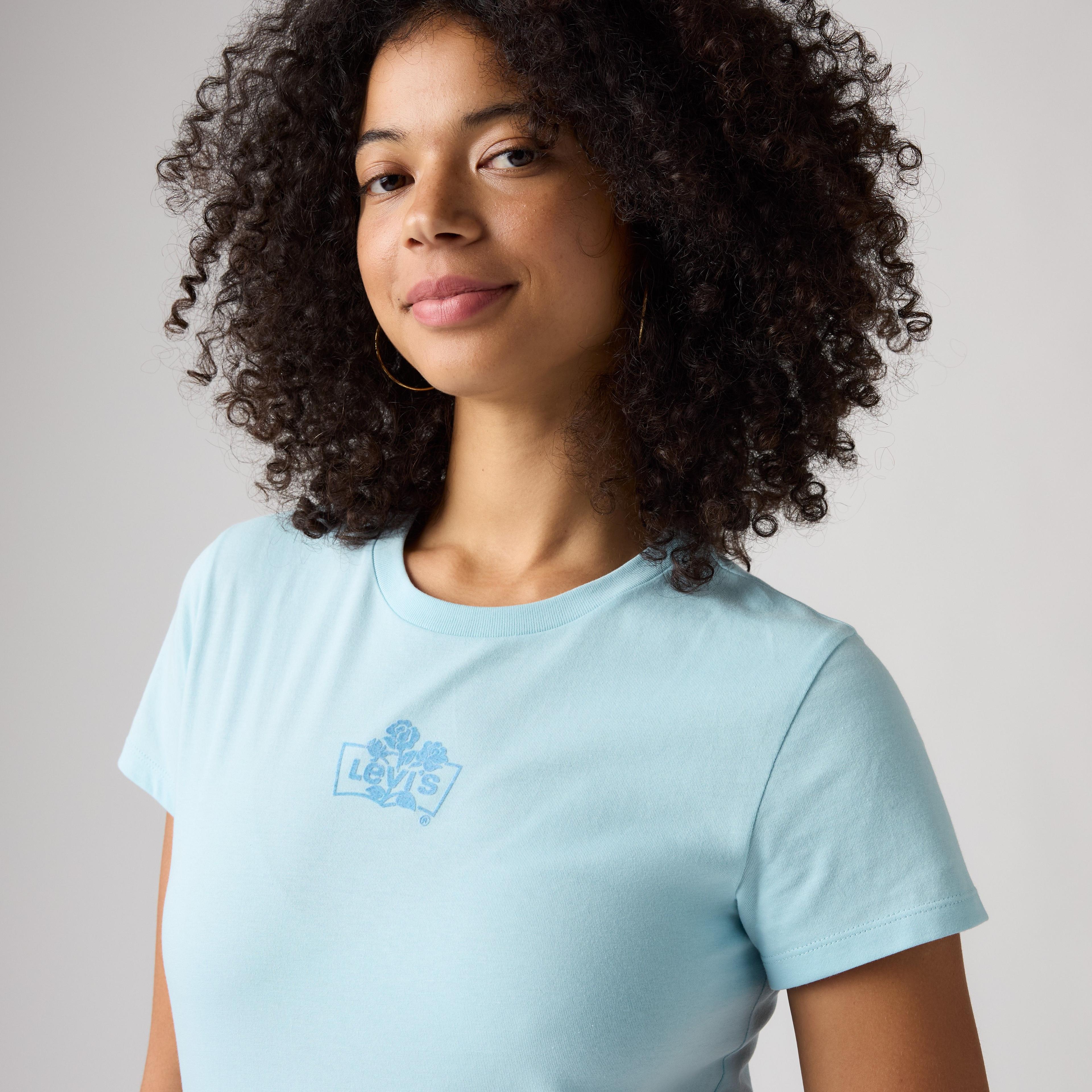 Polera Mujer The Perfect Tee Celeste Levis 17369-3579-2