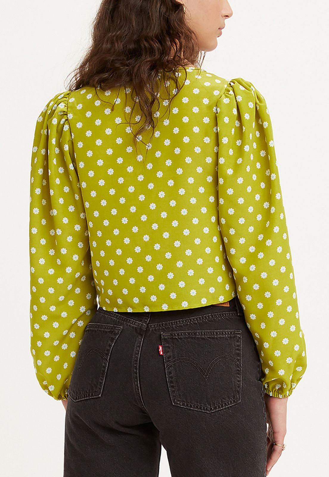 Blusa Mujer Gráfica Verde Levis  A1903-0000-1