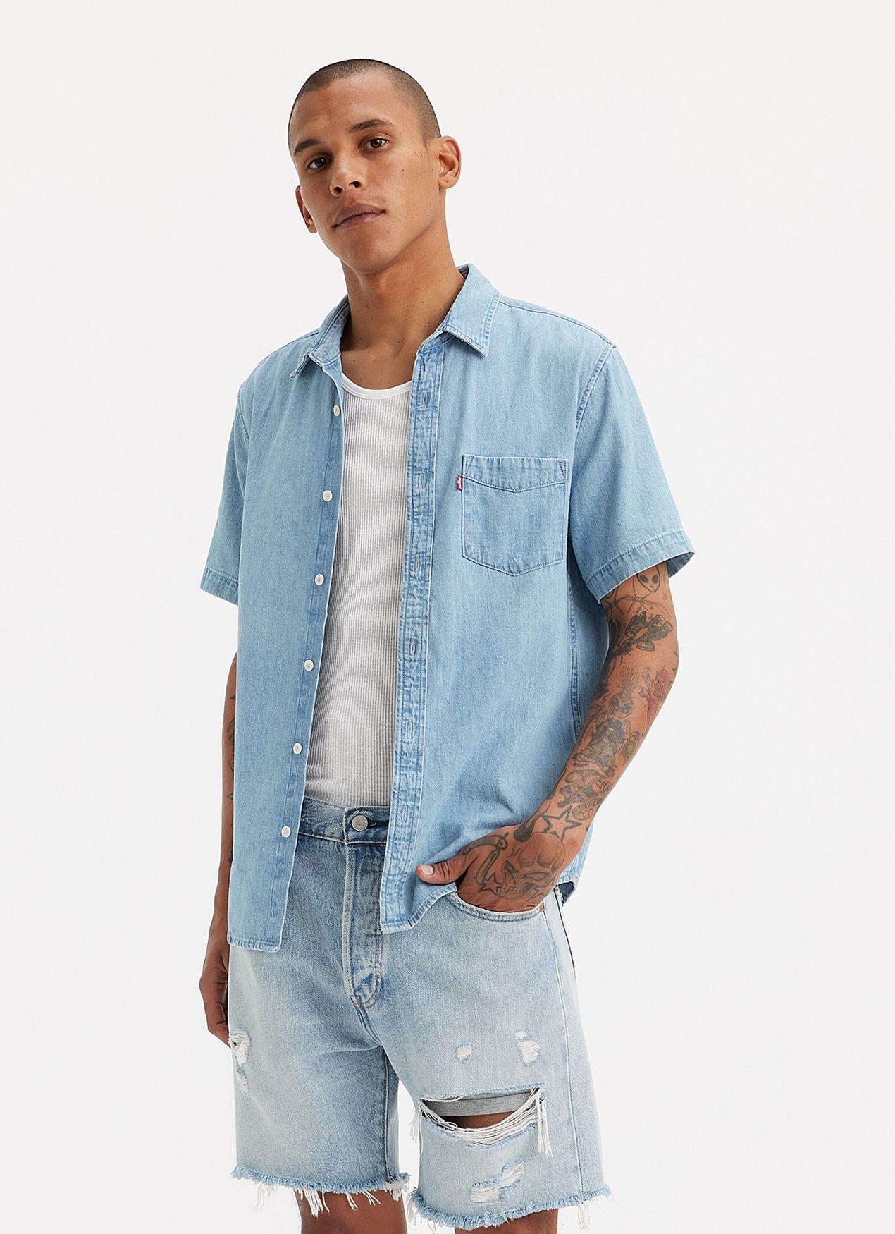 Camisa Hombre Classic Azul Levis 86627-0128-0