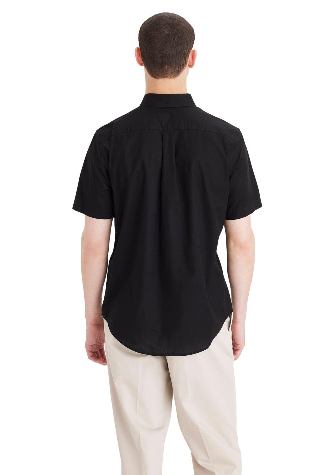 Camisa Hombre Signature SS Classic Fit Negro A6933-0006-2