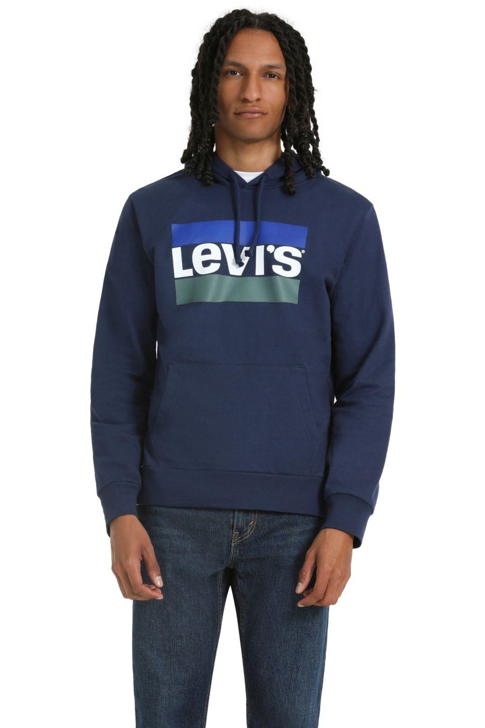 Polerón Hombre Regular Fit Azul Levis 19622-0136-0