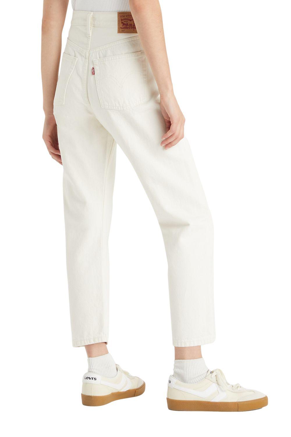 Jeans Mujer 501 Crop Blanco Levis 36200-0321-2