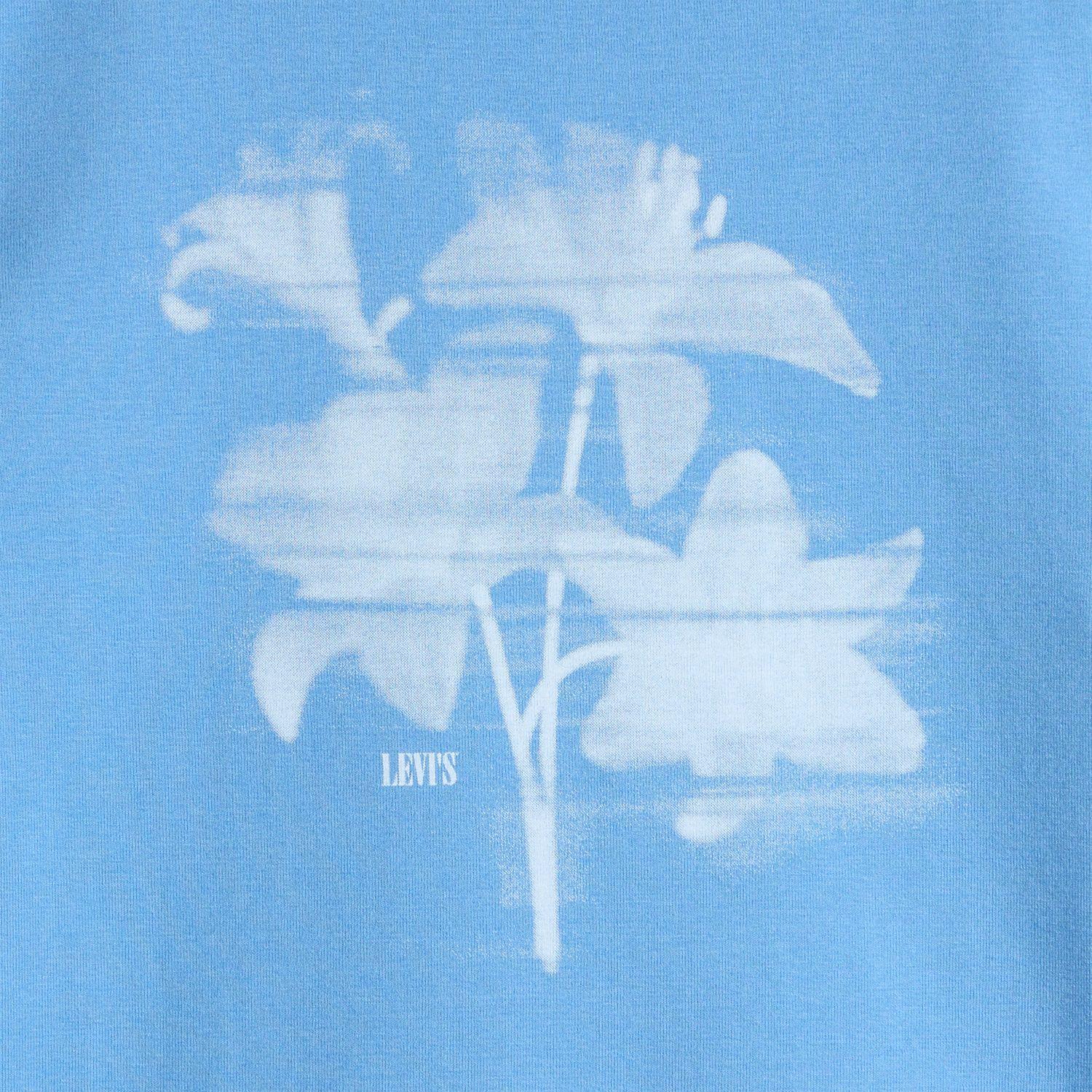 Polera Mujer GR Hayes SS Tee Celeste Levis 008A8-0006-4