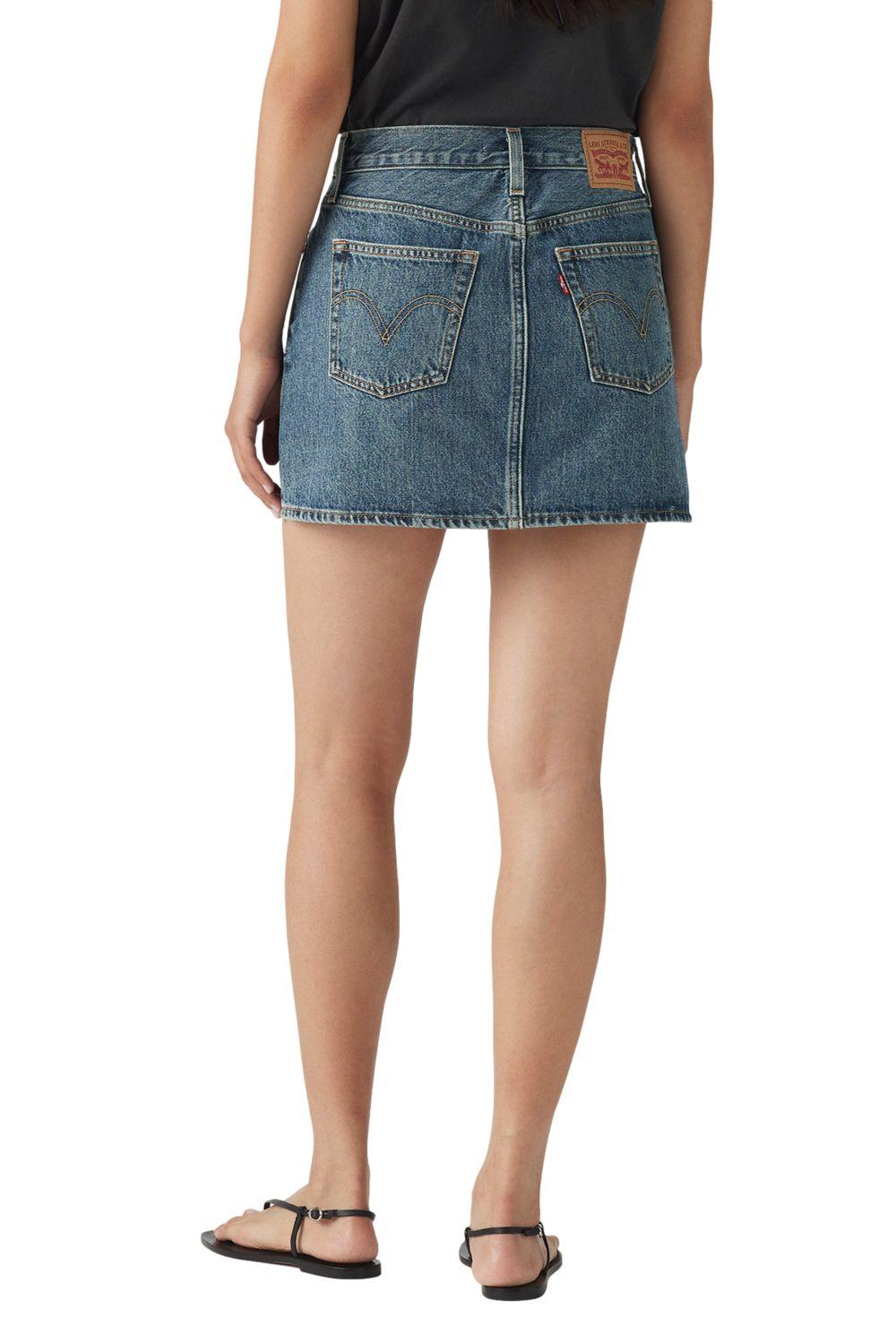 Falda Mujer Icon Skirt Azul Levis A4694-0039-2