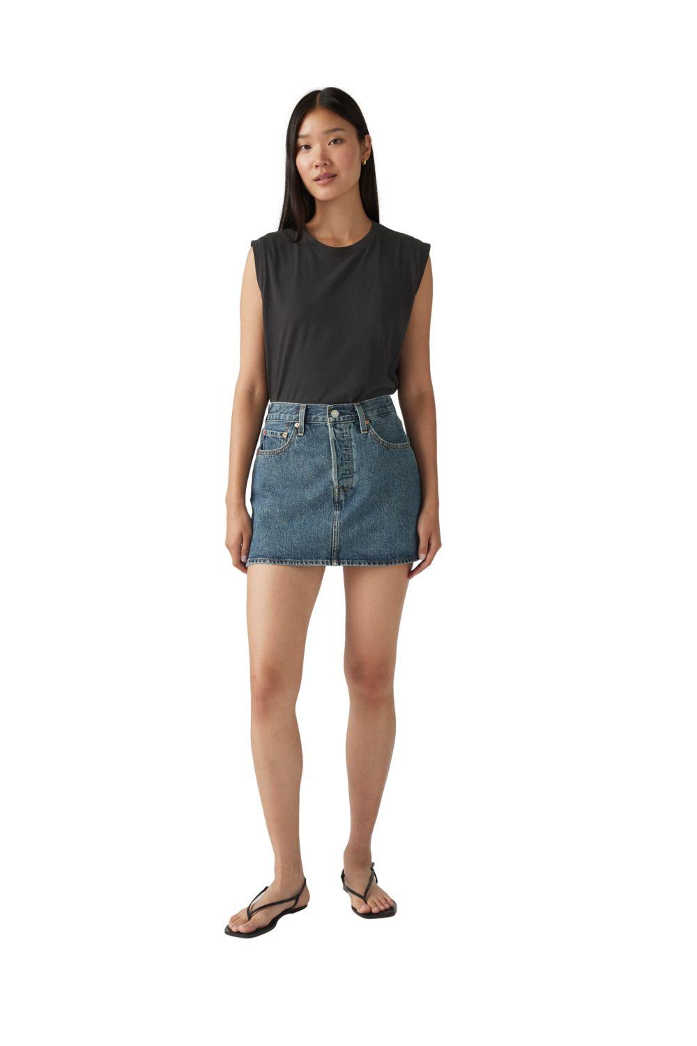 Falda Mujer Icon Skirt Azul Levis A4694-0039-3
