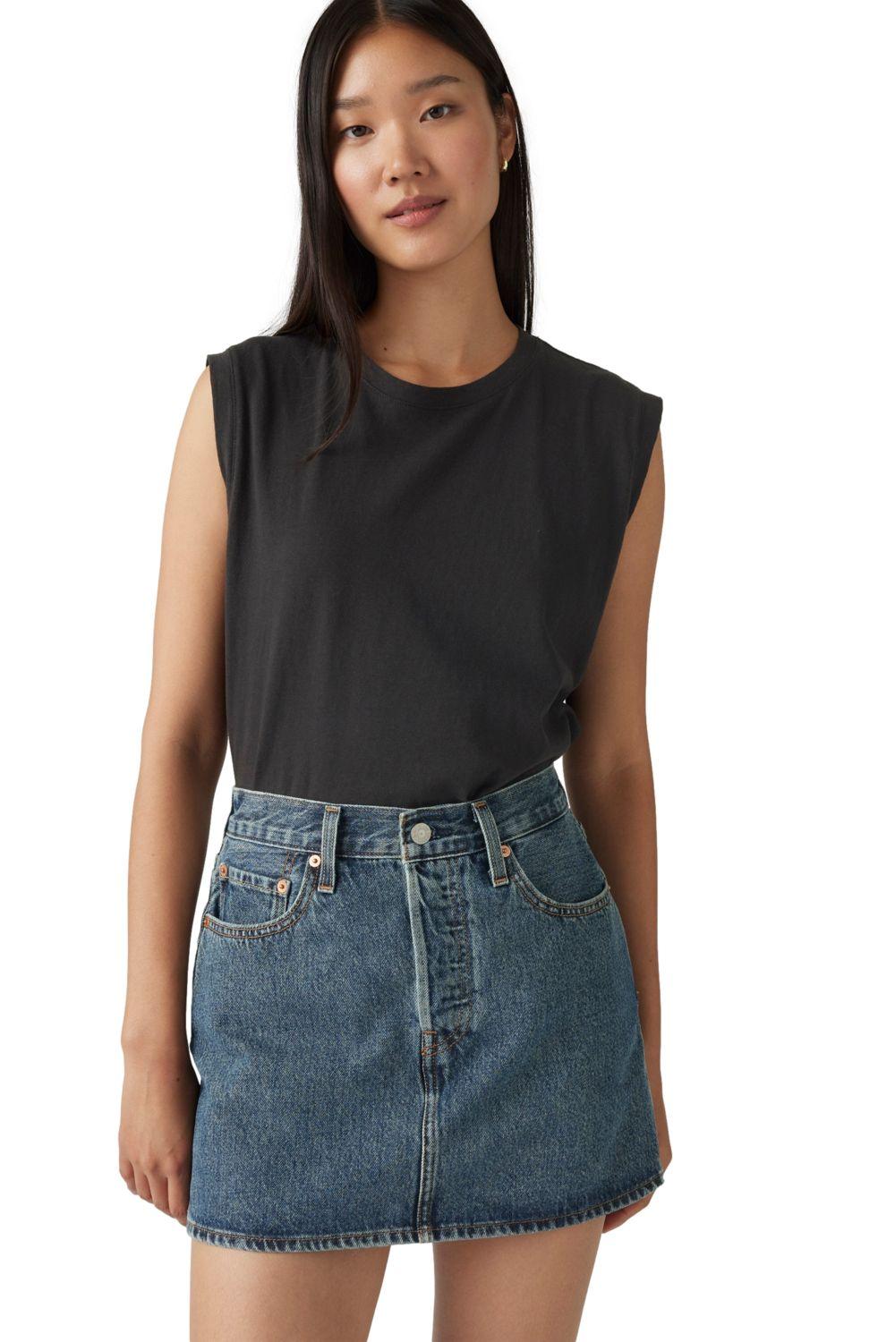 Falda Mujer Icon Skirt Azul Levis A4694-0039-4