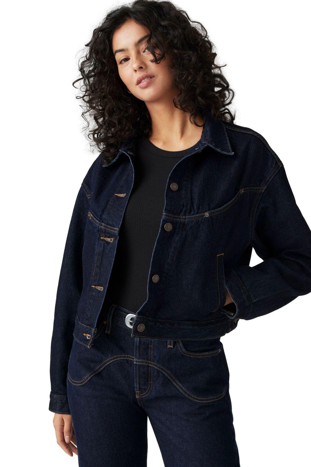 Chaqueta Mujer 90s Trucker Western Azul Levis 001WO-0001-2