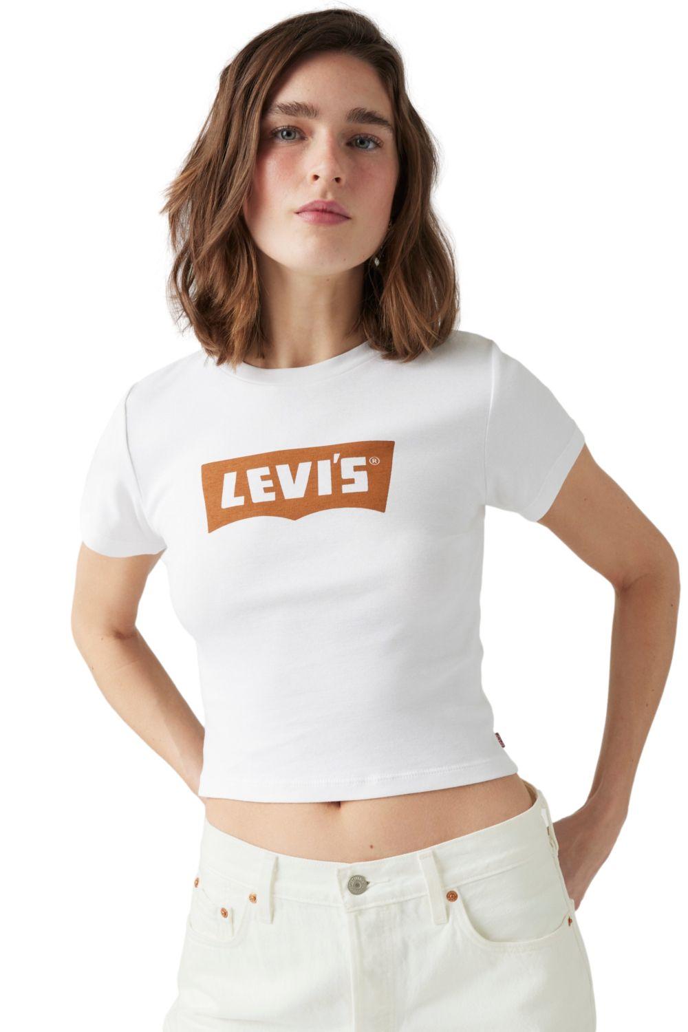 Polera Mujer Sporty Tee Blanco Levis A8798-0028-2
