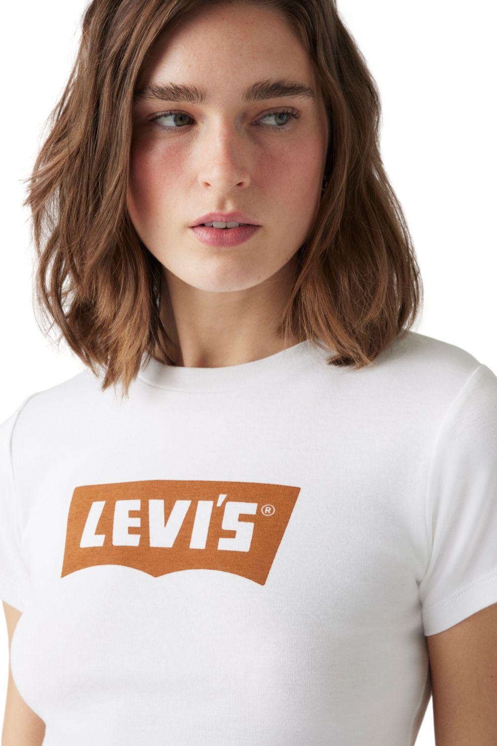 Polera Mujer Sporty Tee Blanco Levis A8798-0028-3