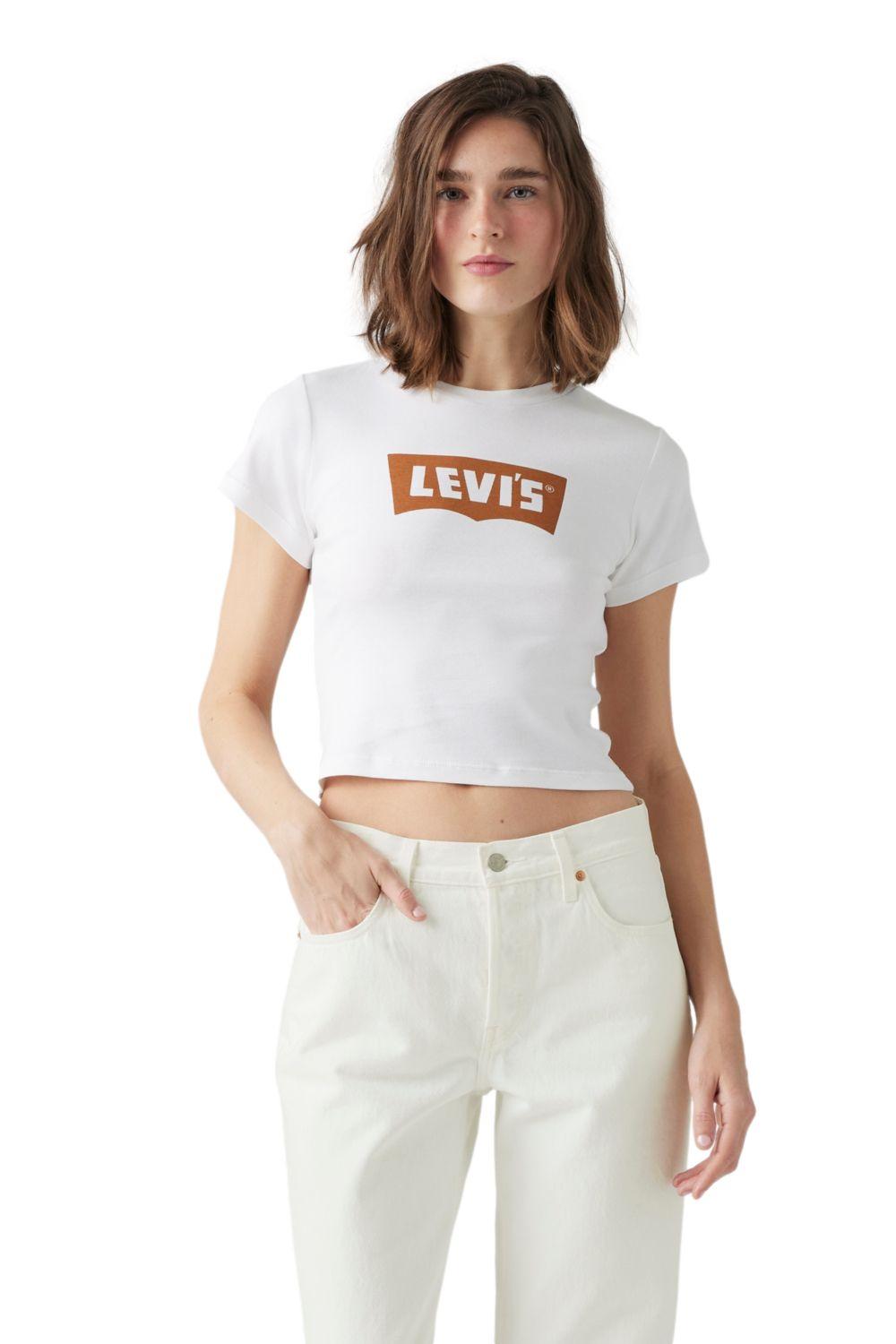 Polera Mujer Sporty Tee Blanco Levis A8798-0028-0