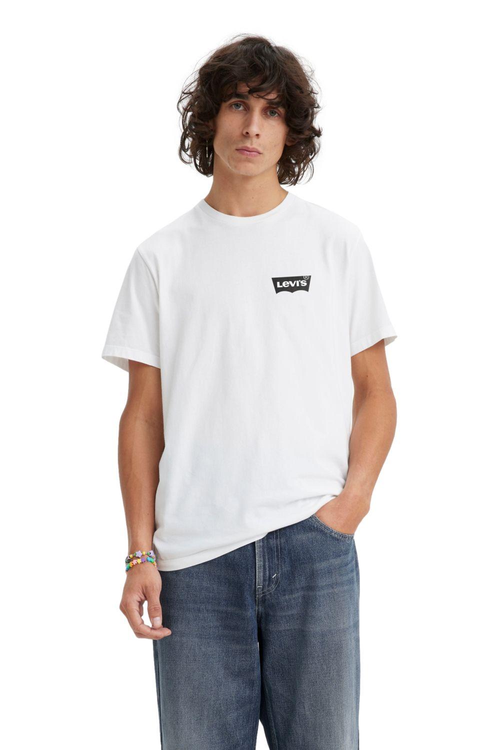 Polera Hombre Graphic Crewneck Tee Blanco Levis 22491-1693-0