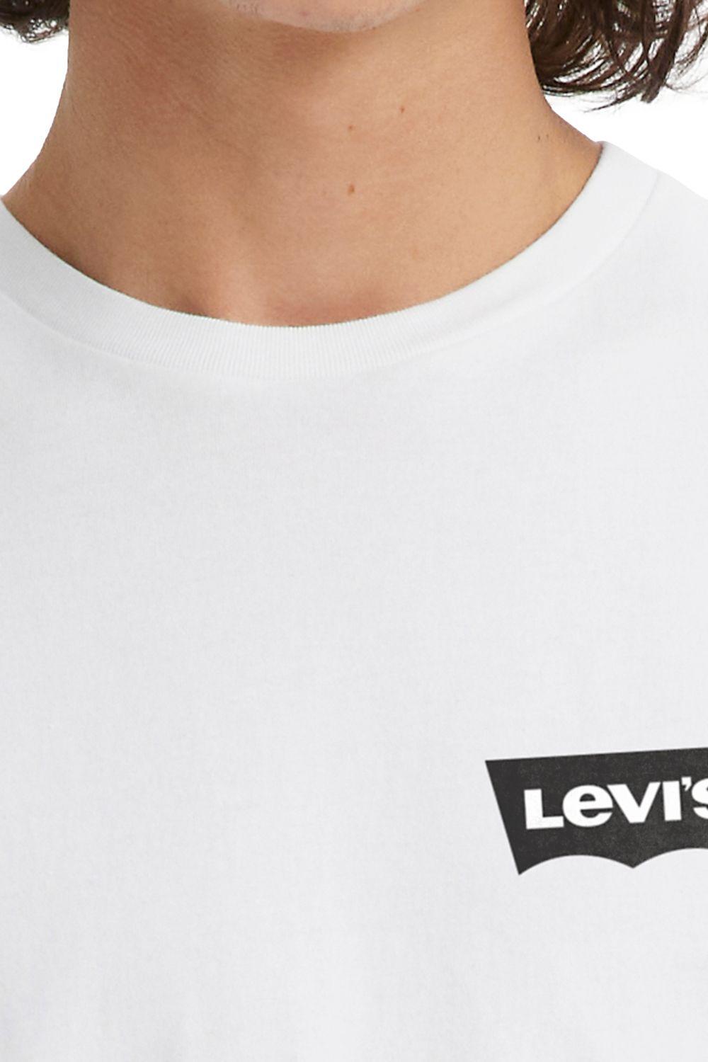 Polera Hombre Graphic Crewneck Tee Blanco Levis 22491-1693-2