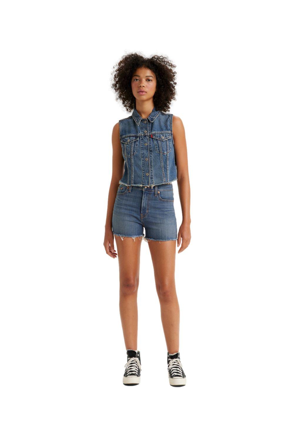 Shorts Mujer High Rise Azul Levis 72878-0071-3