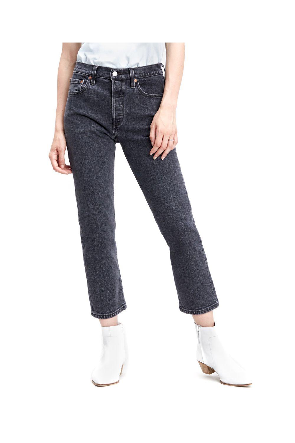 Jeans Mujer 501 Crop Negro Levis 36200-0111-0