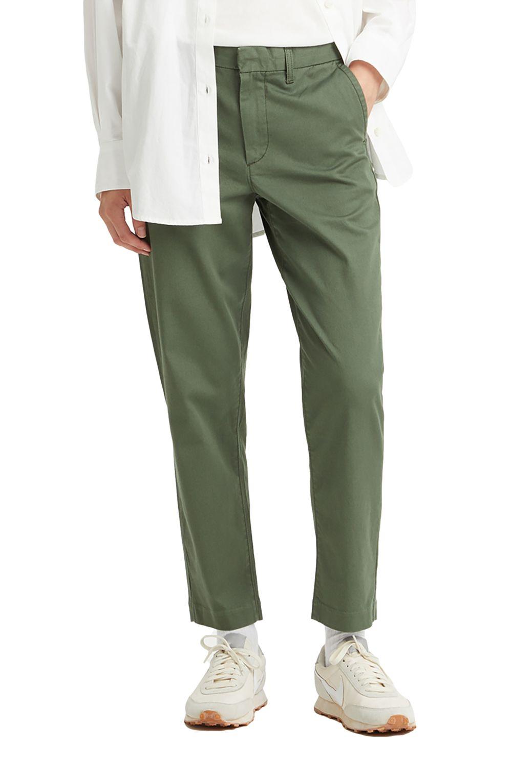 Pantalón Mujer Essential Chino Verde Levis A4673-0003-0