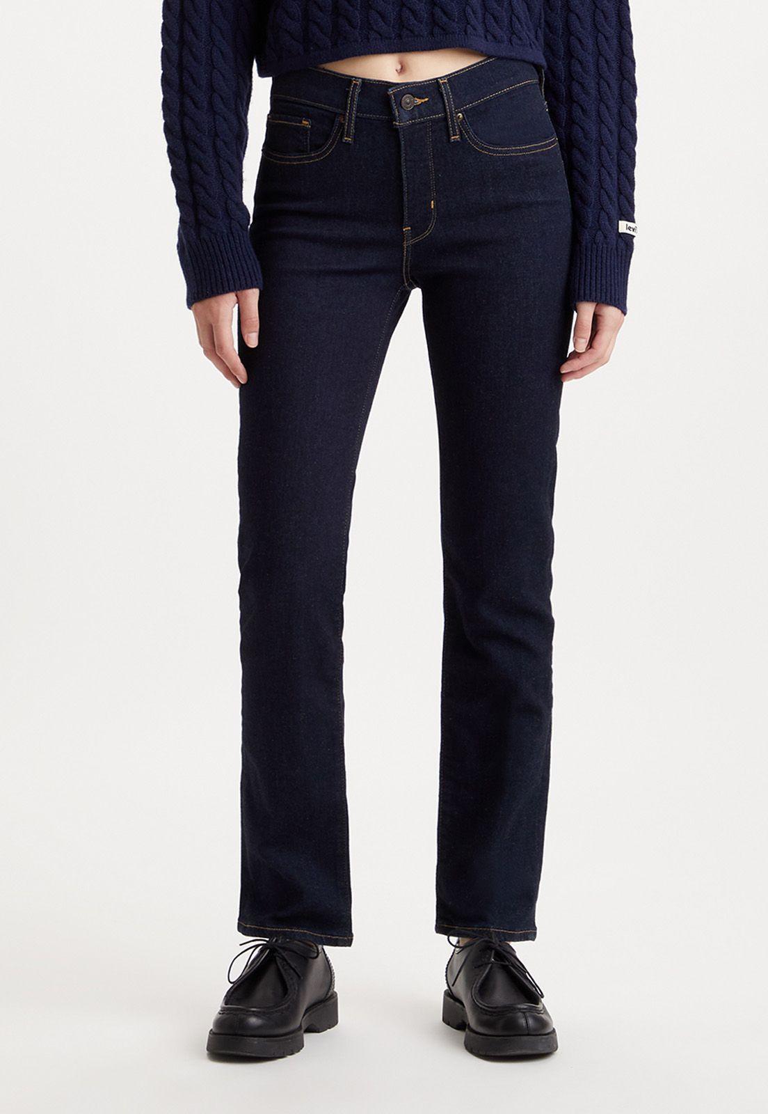 Jeans Mujer 314 Shaping Straight Azul Levis 19631-0172-0