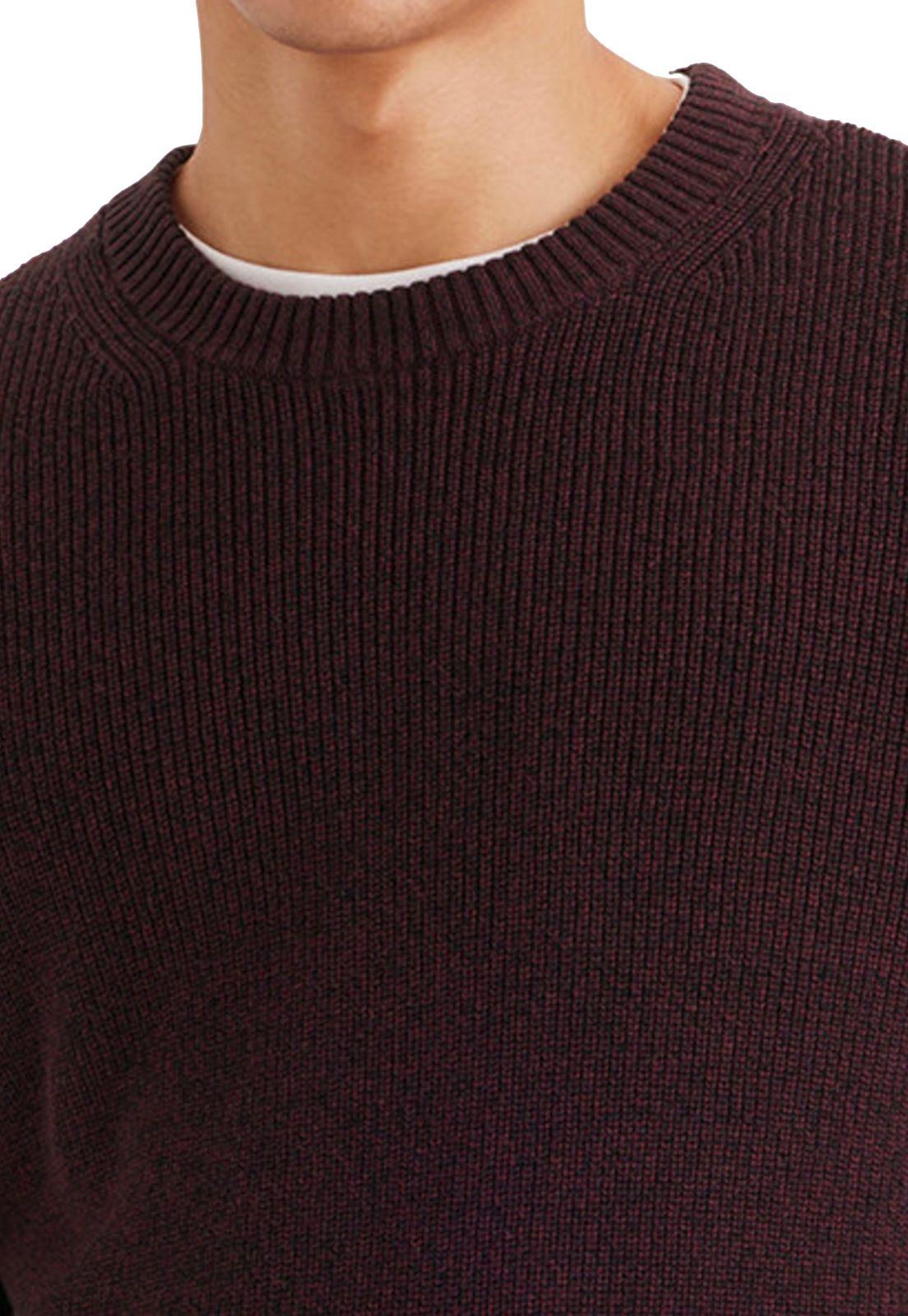 Sweater Hombre Crewneck Regular Fit Burdeo A3711-0030-1