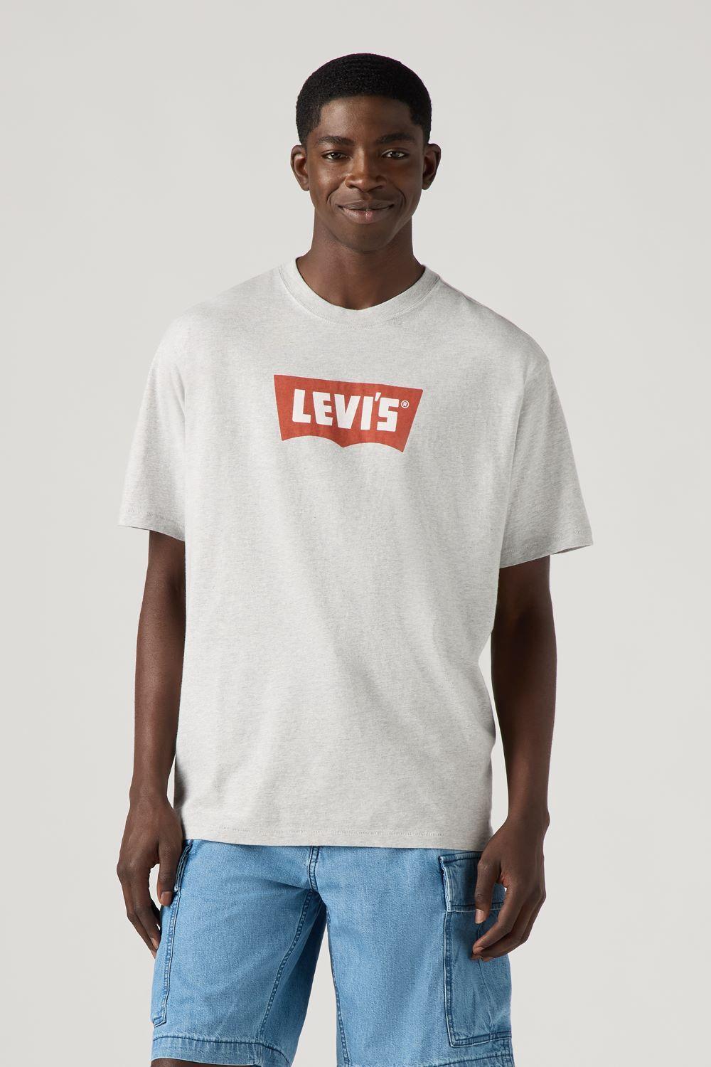 Polera Hombre Vintage Bw Graphic Tee Gris Levis 000RY-0009-0