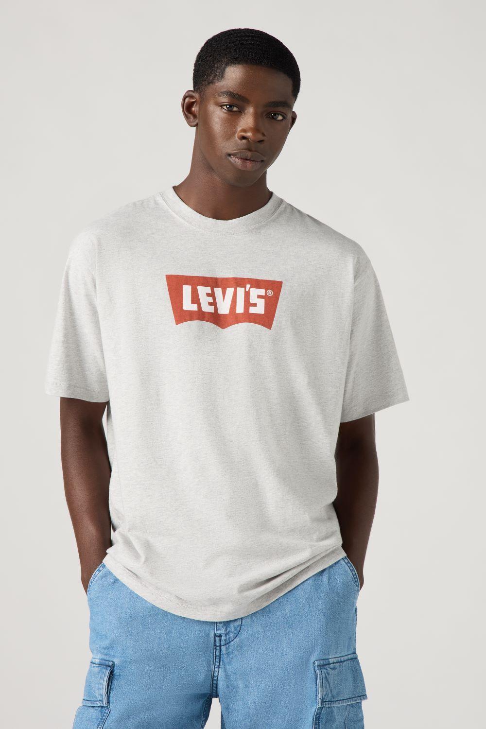 Polera Hombre Vintage Bw Graphic Tee Gris Levis 000RY-0009-2