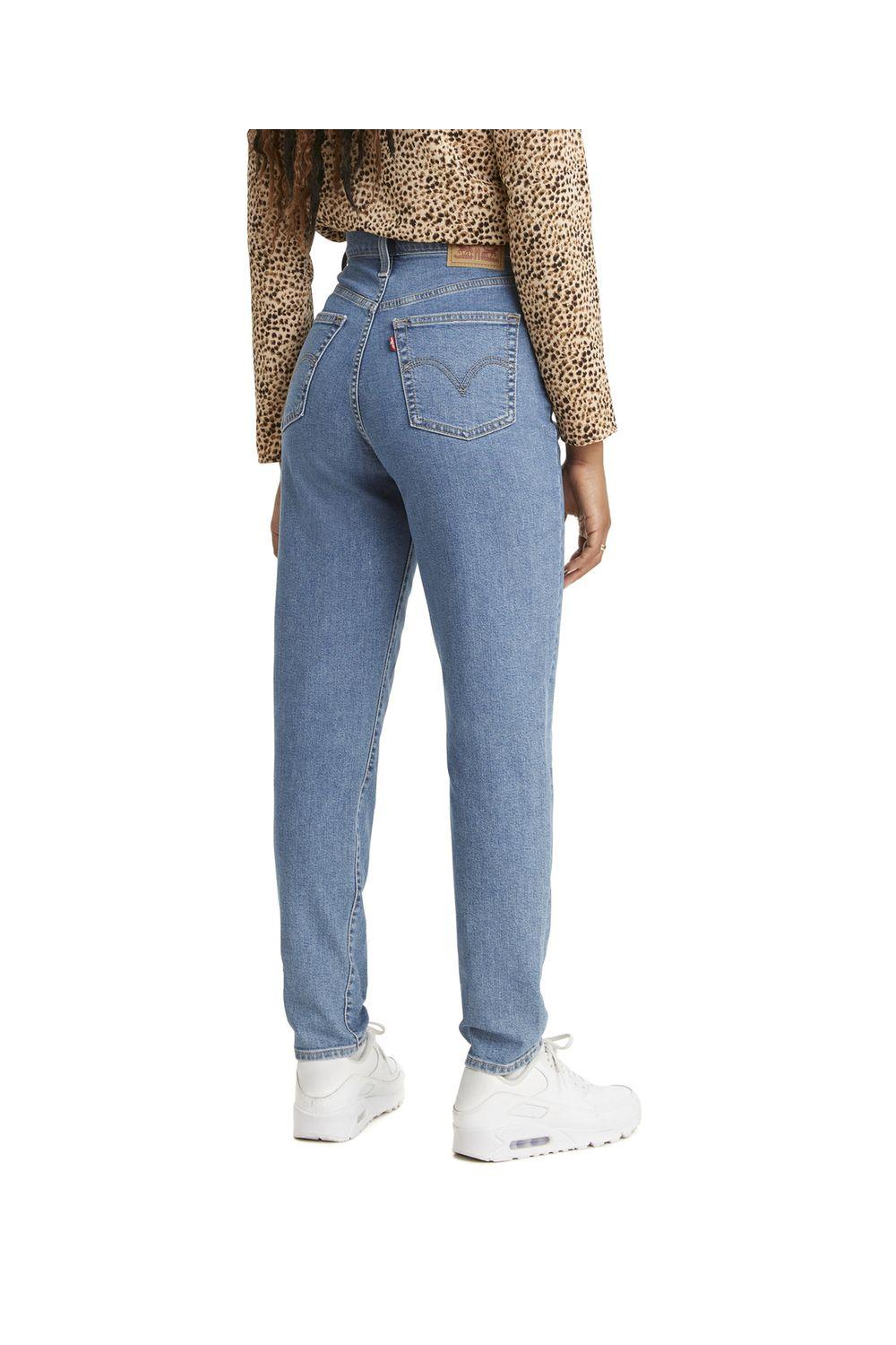 Jeans Mujer High Waisted Mom Azul Claro Levis 26986-0002-2
