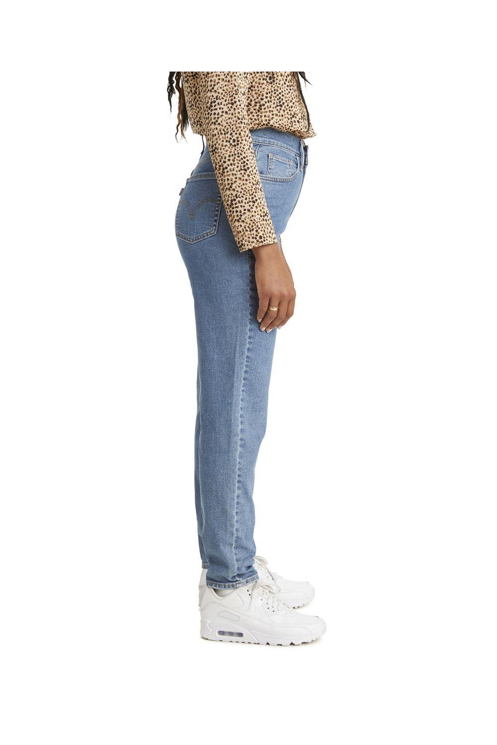 Jeans Mujer High Waisted Mom Azul Claro Levis 26986-0002-1