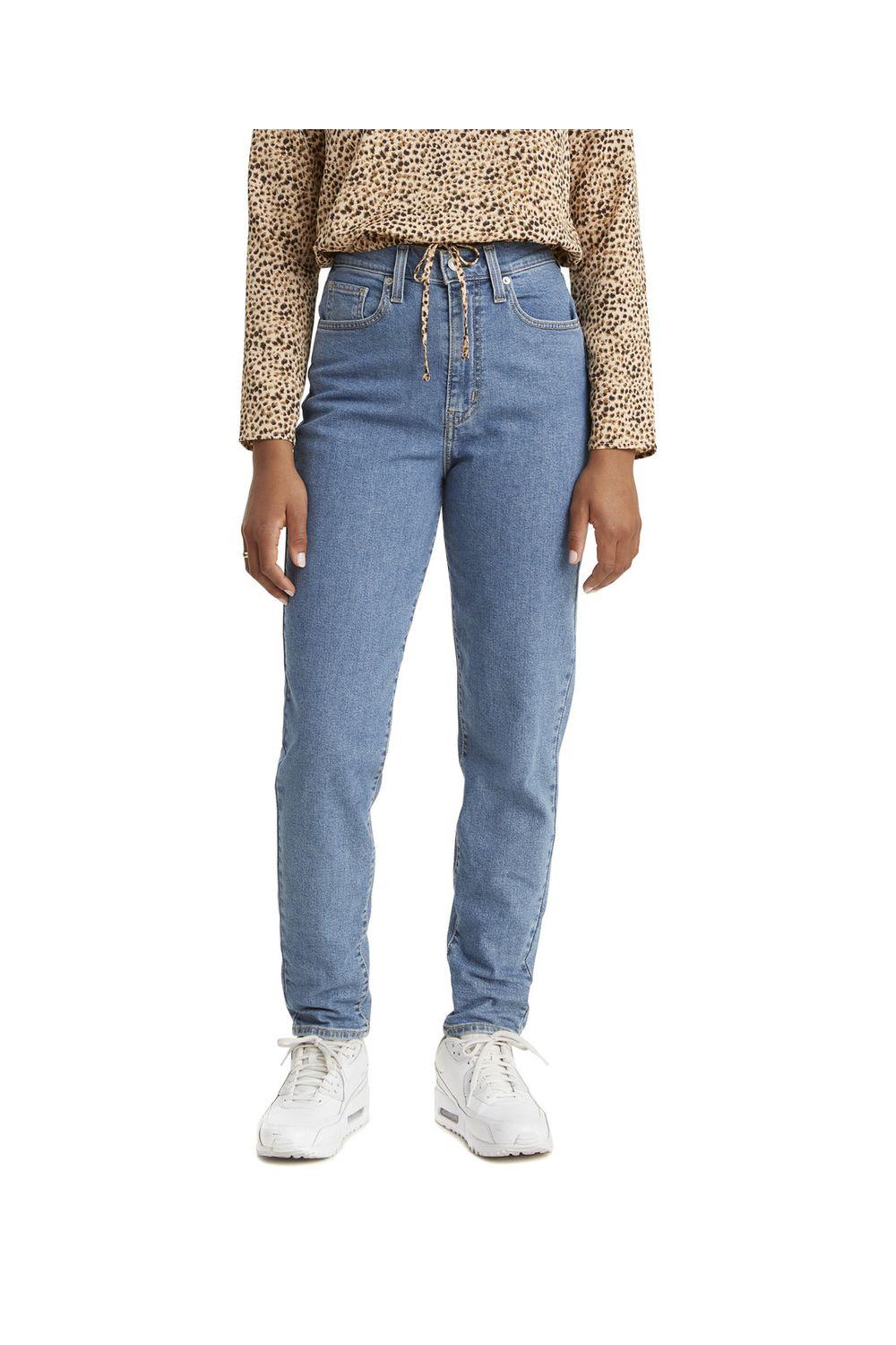 Jeans Mujer High Waisted Mom Azul Claro Levis 26986-0002-0