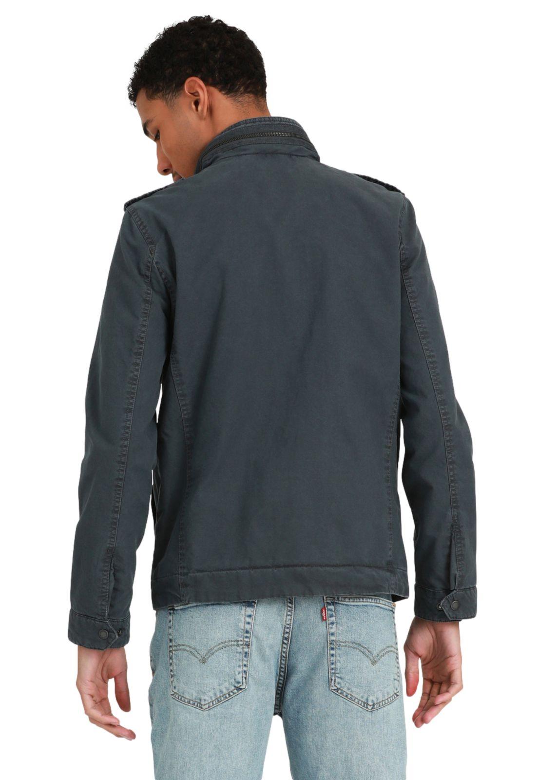 Chaqueta Hombre Cuello Alto Azul Levis 59491-0137-2