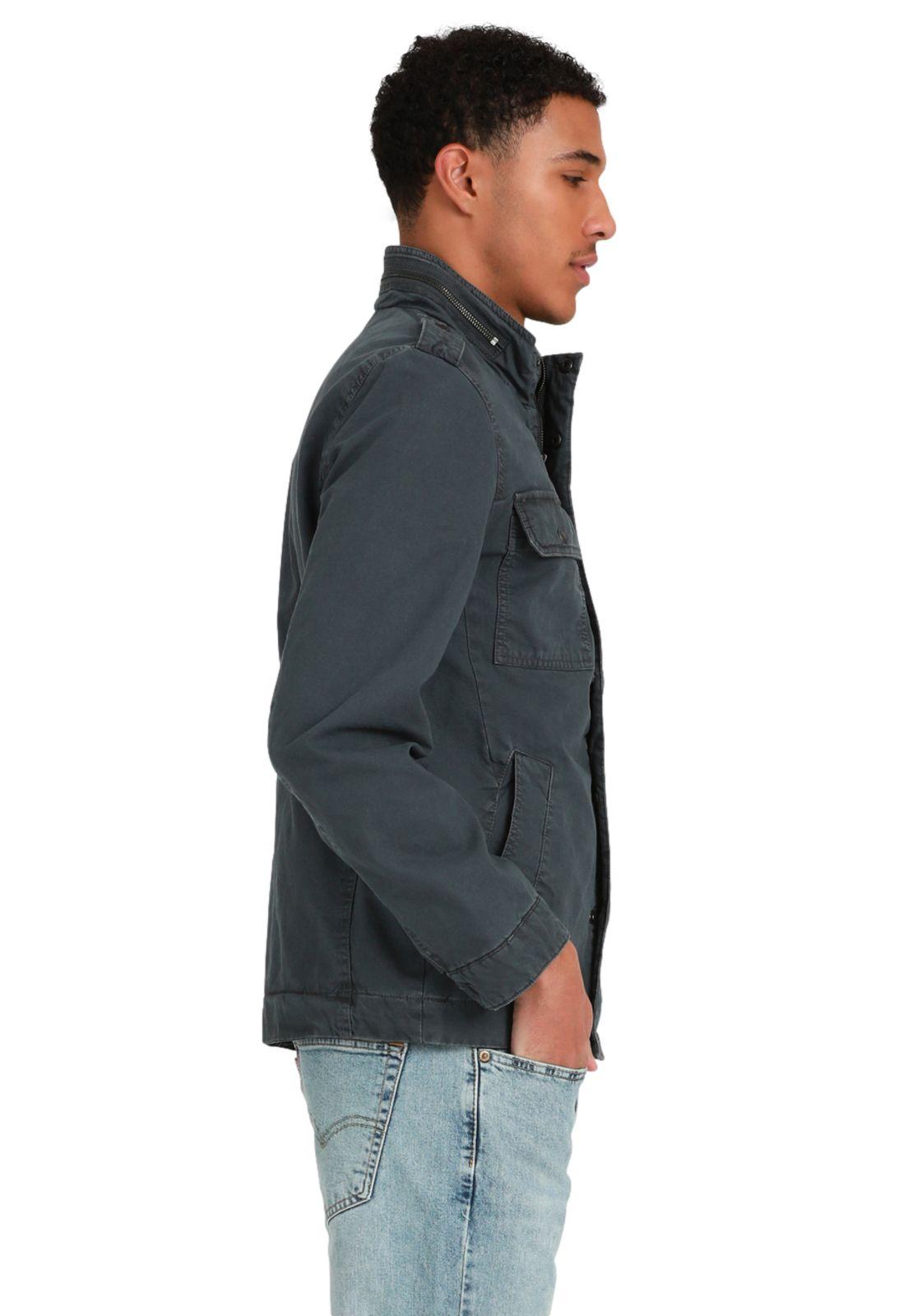 Chaqueta Hombre Cuello Alto Azul Levis 59491-0137-1
