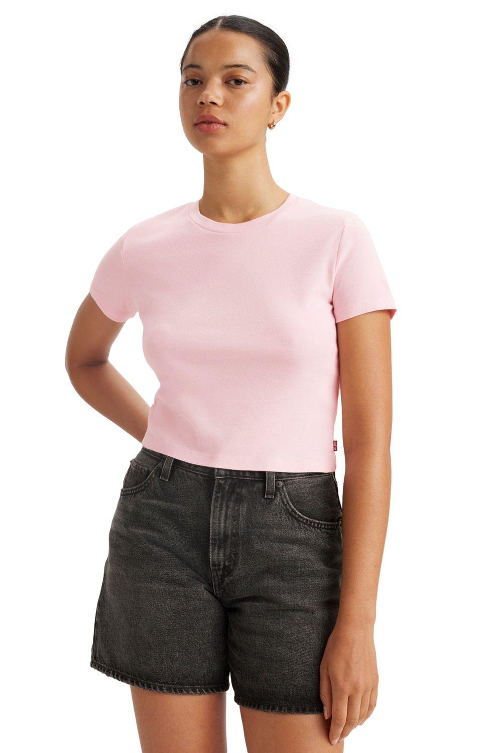 Polera Mujer Sporty Tee Rosado Levis A7419-0016-2