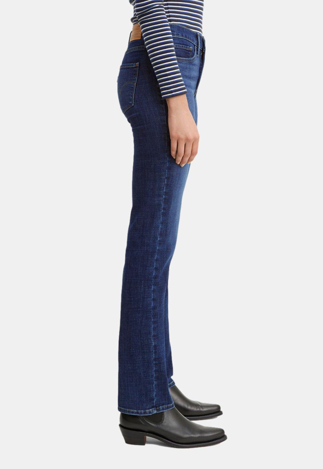 Jeans Mujer 314 Shaping Straight Azul Levis 19631-0121-2