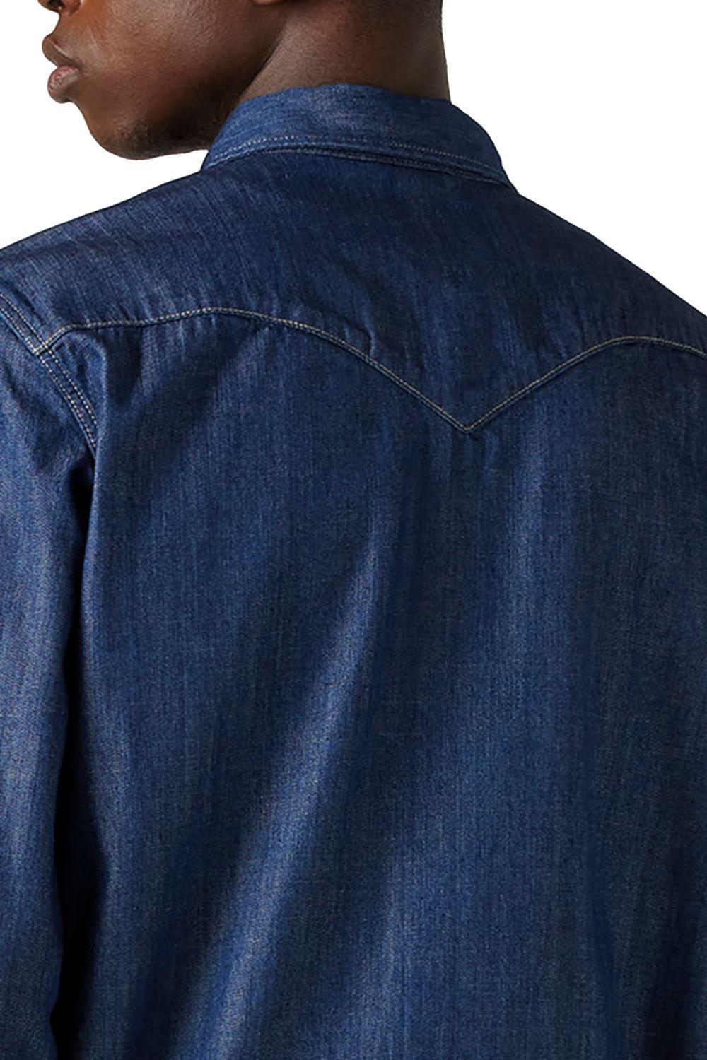 Camisa Hombre Barstow Western Standard Azul Levis 85744-0000-3