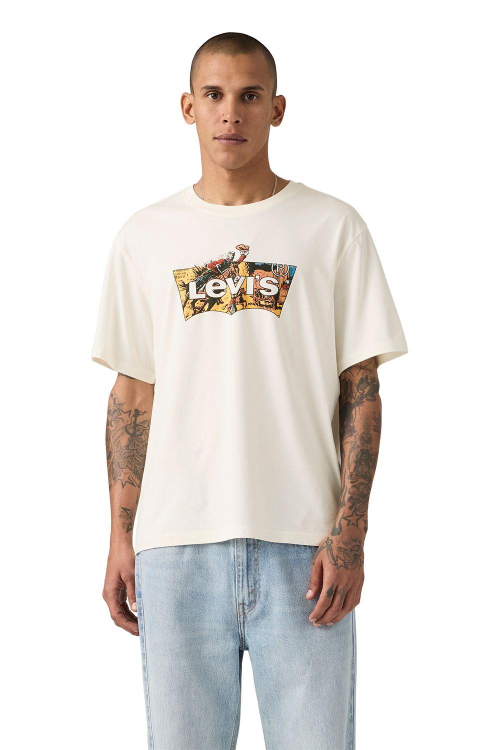 Polera Hombre Relaxed Fit Tee Beige Levis 16143-2445-0