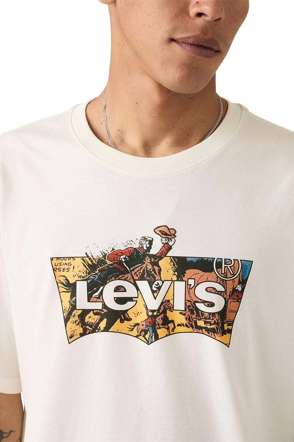 Polera Hombre Relaxed Fit Tee Beige Levis 16143-2445-3