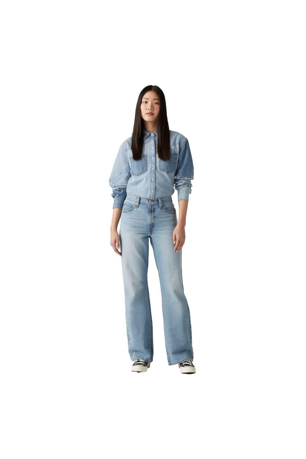 Jeans Mujer 94 Baggy Boot Azul Levis A8716-0002-3