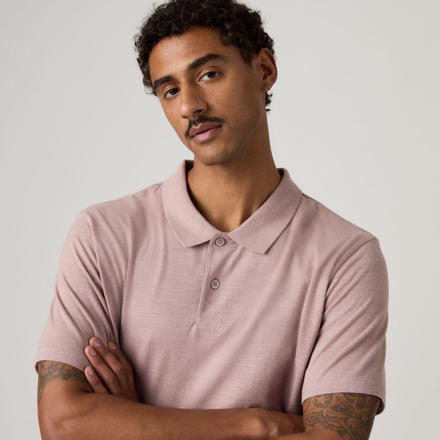 Polera Hombre Merritt Jersey Polo Rosado Levis 003O8-0032-3