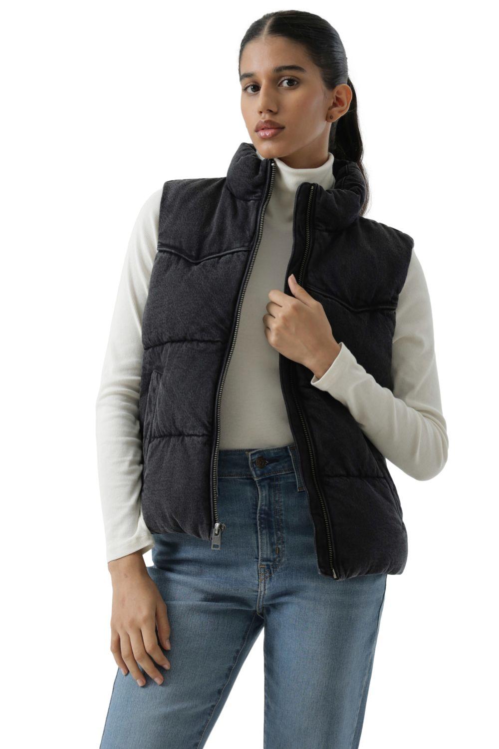 Chaqueta Mujer Western Puffer Vest Negro Levis 59544-0727-3