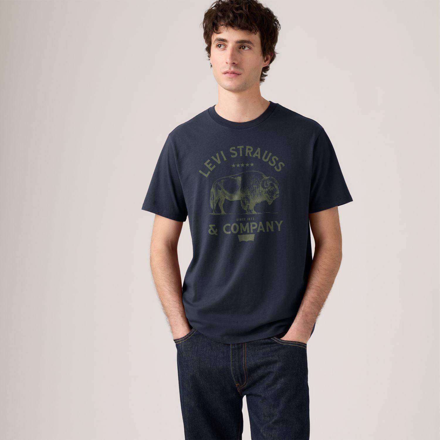 Polera Hombre Graphic Crewneck Tee Azul Levis 22491-1527-2