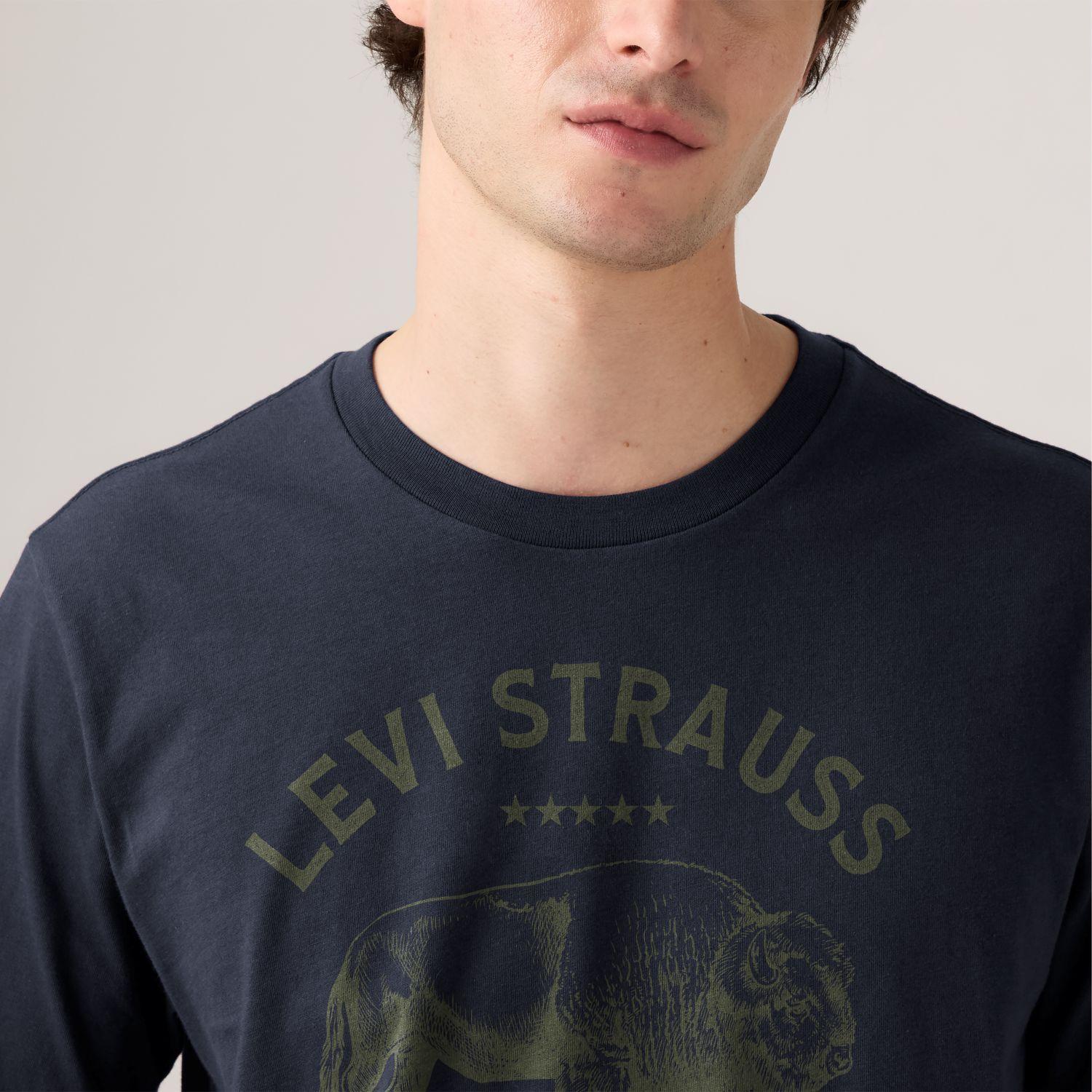 Polera Hombre Graphic Crewneck Tee Azul Levis 22491-1527-3