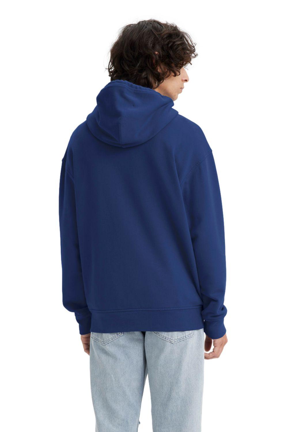 Polerón Hombre Capucha Mini Logo Azul Levis 38479-0163-2