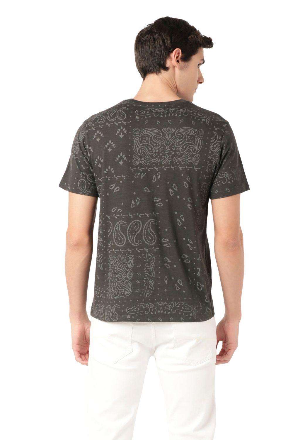 Polera Hombre Pocket Tee Estampado Negro Levis 19342-0384-2
