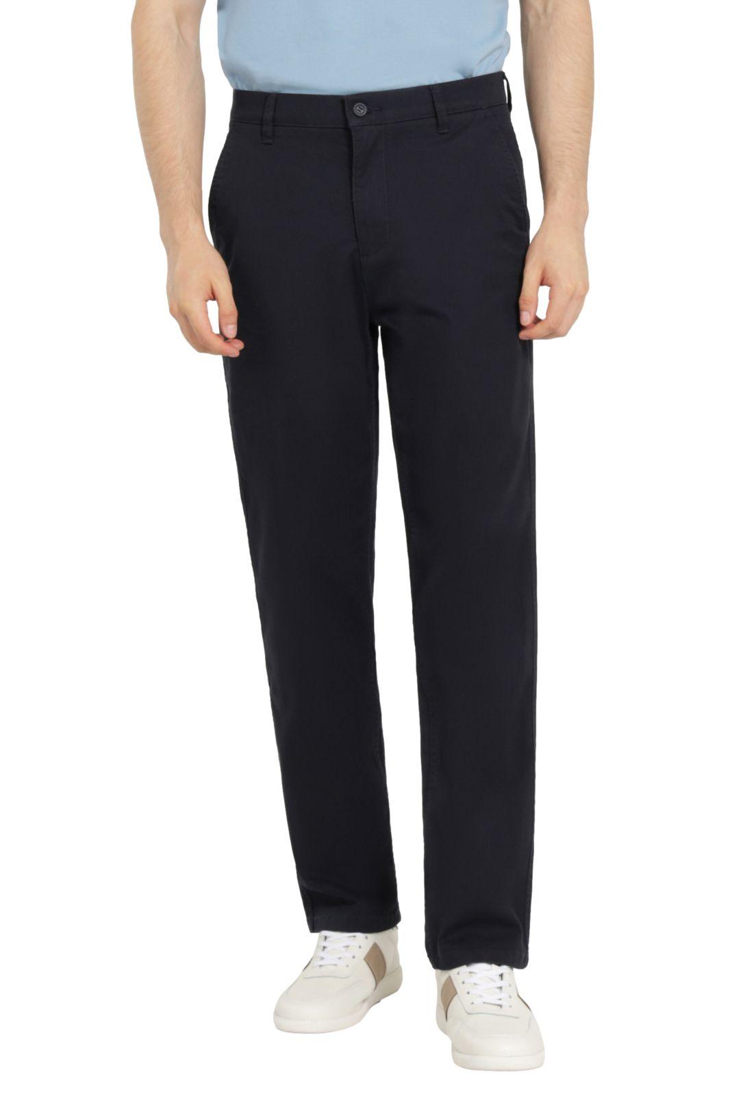 Pantalón Hombre Casual Chino Straight Fit Negro A2929-0029-0
