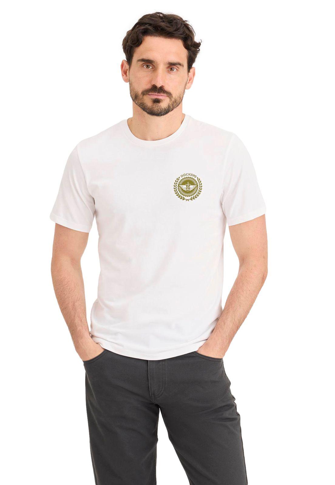 Polera Hombre Graphic Tee Slim Fit Blanco A1103-0319-0