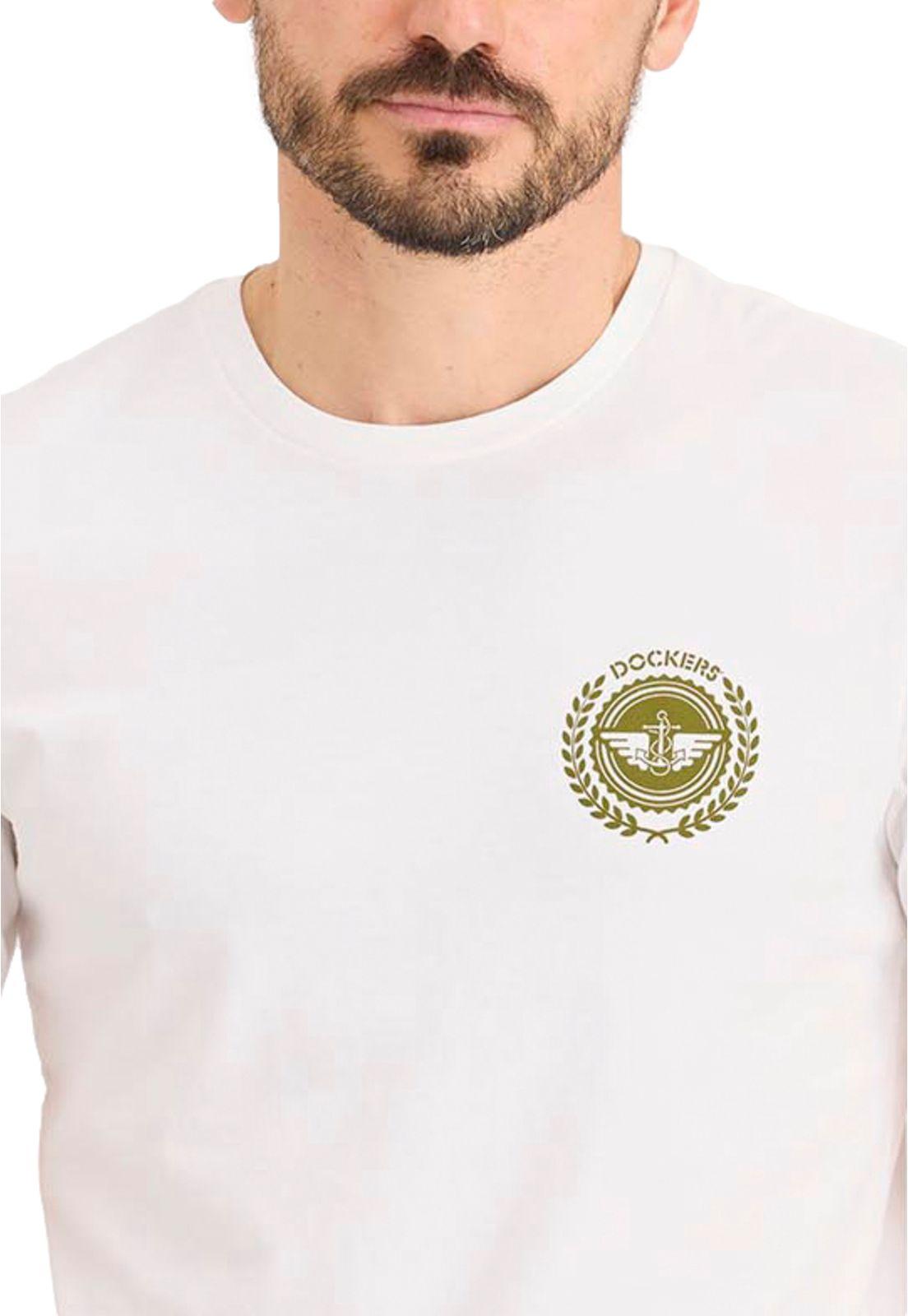 Polera Hombre Graphic Tee Slim Fit Blanco A1103-0319-1