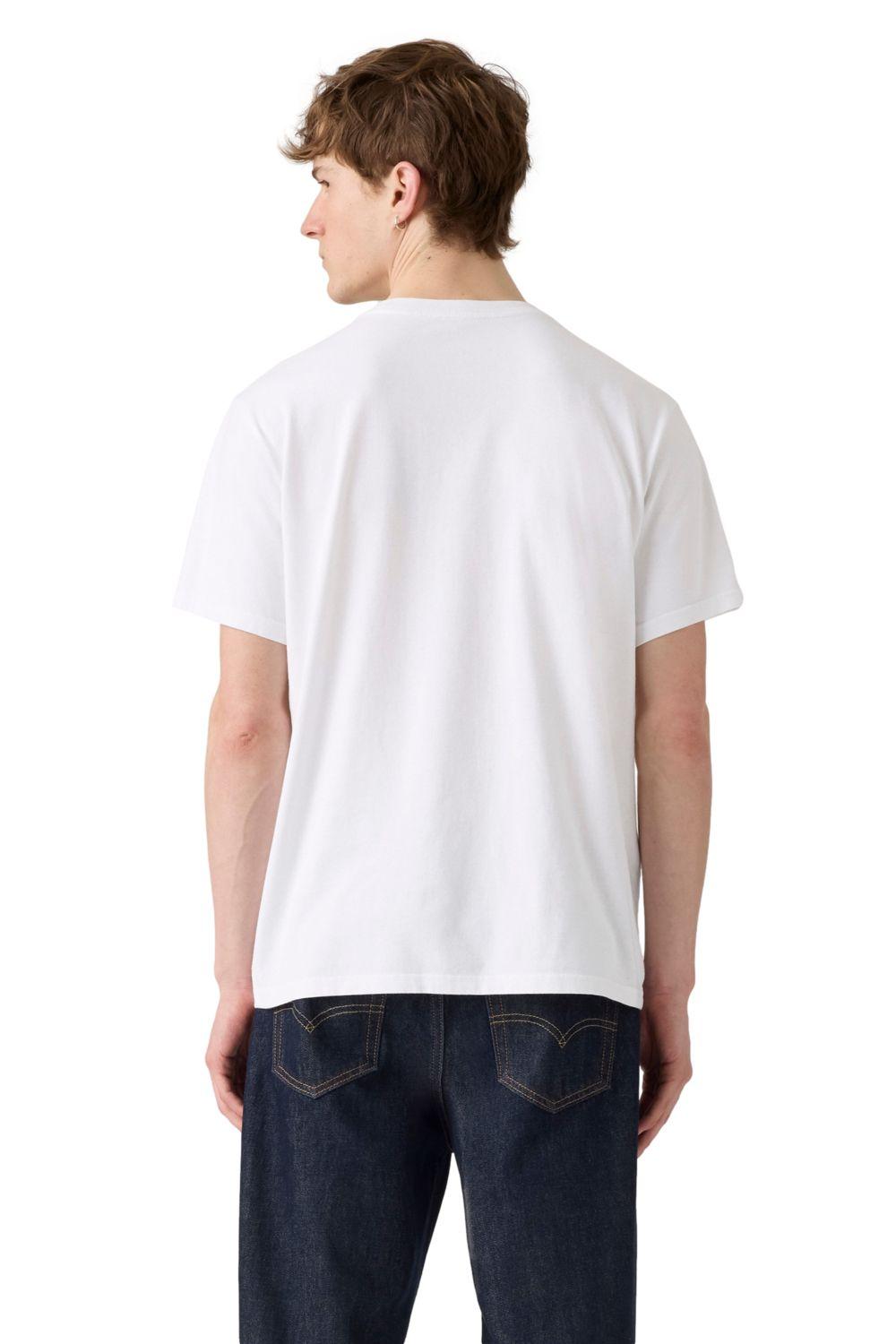 Polera Hombre Relaxed Fit Tee Blanco Levis 16143-2097-2