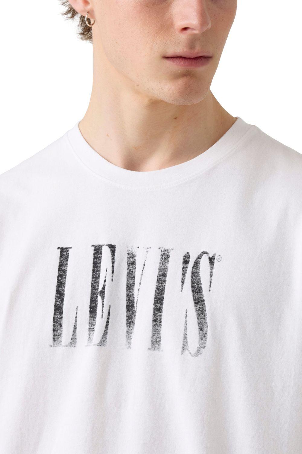 Polera Hombre Relaxed Fit Tee Blanco Levis 16143-2097-3