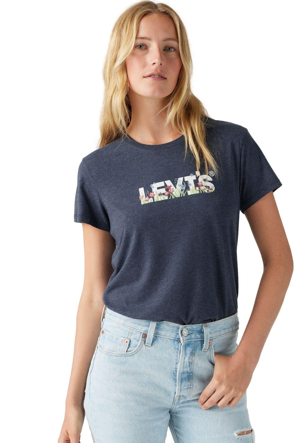 Polera Mujer The Perfect Tee Azul Levis 17369-3016-2