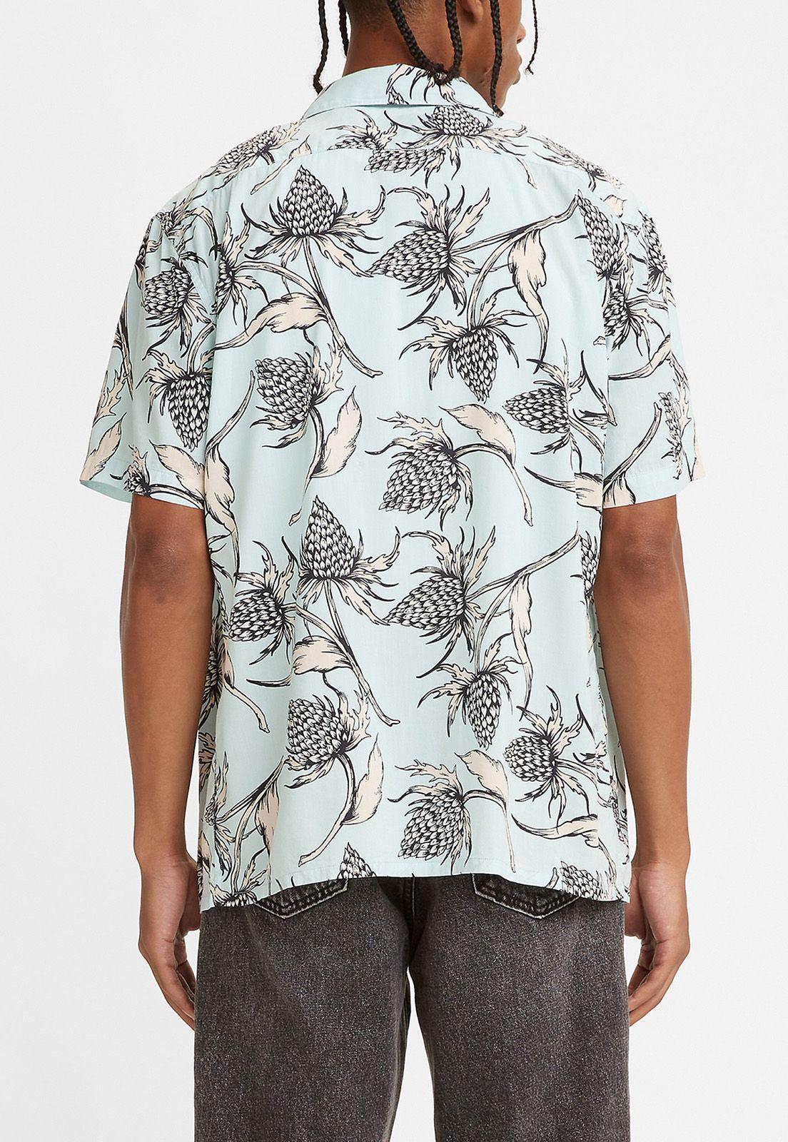 Camisa Hombre Estampada Celeste Levis 21976-0038-1