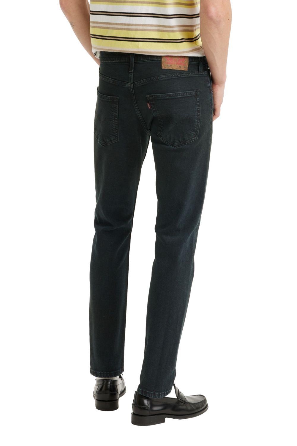 Jeans Hombre 512 Slim Taper Negro Levis 28833-1192-2