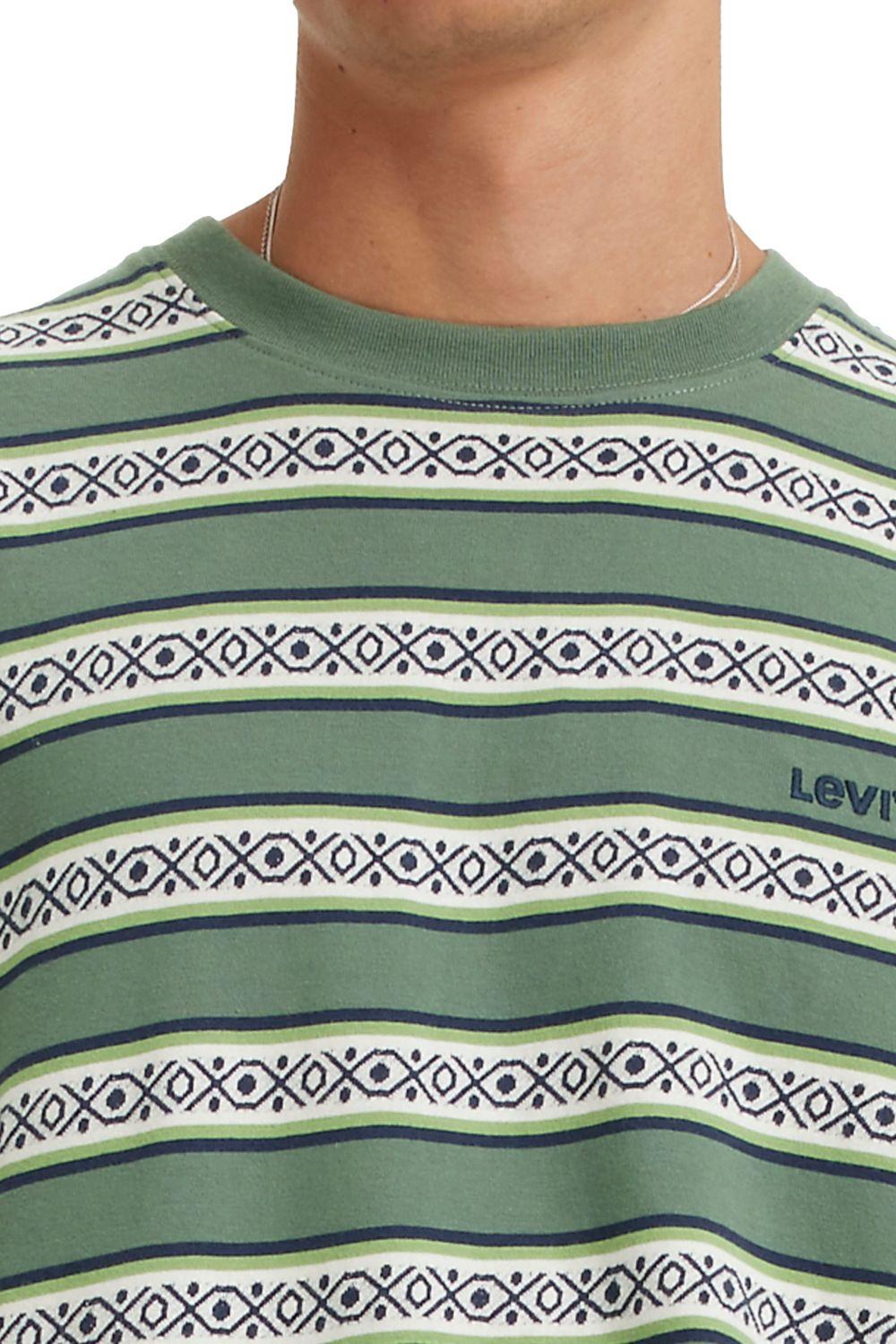 Polera Hombre Relaxed Fit Verde Levis A0637-0089-2