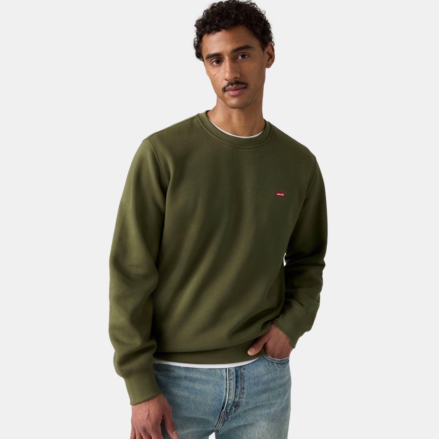 Polerón Hombre Core Crew Sweatshirt Verde Levis 34257-0083-2